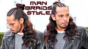 If you have pretty long hair and want to style it differently, then you can consider the long spikes. Man Braids Hair Trend 2018 Hairstyle For Men With Long Hair Tutorial Youtube