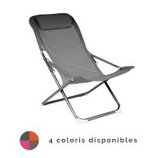 Fauteuil Relax Pliant Alize Easy Raviday Jardin