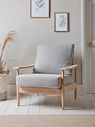 Beech Spindleback Armchair Soft Grey In 2020 Arm Chairs Living Room Scandinavian Furniture Design Lounge Chair Uk