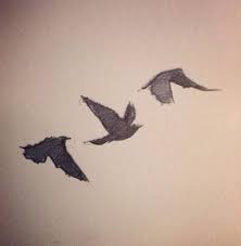Birds In Flight Tattoo Pin On Tattoo Design
