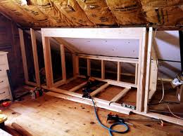 Redbirdblue Attic Progress Early March Attic Remodel Attic Renovation Attic Bed