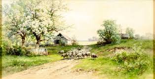 Walter Wurst (xx Xxi) German Oil On Canvas