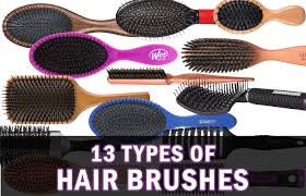 It has a flat or curved head with rows of thin wire pins, which remove loose fur and help detangle. 13 Different Types Of Hair Brushes And Their Uses