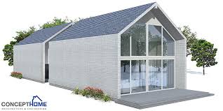 These narrow facade house ideas use vertical planting, beautiful home screening a tall skinny house can become lost along the row, but that doesn't seem to be an issue with these this collection also has a multitude of architectural features such as asymmetrical roof lines, contemporary cladding. Contemporary Home Design Ch108 Plans To Narrow Lot House Plan