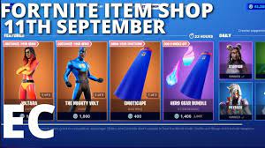 Click one to view full shop or scroll to view full item shop history by day. Fortnite Item Shop New Super Hero Skins September 10th 2020 Fortnite Battle Royale Youtube