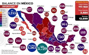 Todos los acontecimientos, nacimientos y defunciones ocurridos el 7 de junio de cualquier año. Coronavirus Casos En Mexico Por Estado Mapa Al 7 De Junio