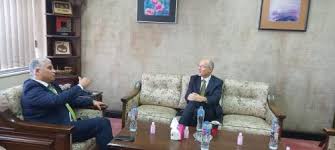 Meeting with the Ambassador of Hungary to Egypt