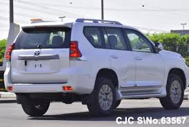 Left hand drive cars or vehicles are ones fitted with their steering wheels and driver's seat on the left side. 2018 Left Hand Toyota Land Cruiser Prado White For Sale Stock No 63567 Left Hand Used Cars Exporter