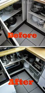 Get one step closer to making your dream kitchen a reality. Open Up The Kitchen Corner Cabinet Corner Kitchen Cabinet New Kitchen Cabinets Kitchen Renovation
