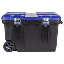 Black And Yellow Storage Bins Lowes Kobalt 30 5 In Black Plastic Wheels Lockable Tool Box Lowes Com Tool Box On Wheels Tool Box Camper Awnings
