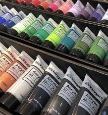 Pro Artist Acrylic Paint Set Of 48 Unique Colors Acrylic Paint Set Professional Art Supplies Diy Painting