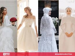 Terimakasih telah berkunjung, sampai ketemu lagi di postingan lainnya. 10 Inspirasi Gaun Pernikahan Sederhana Ada Yang Syar I Indozone Id