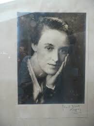 Beautiful Antique Original Female Photo Portrait by Stuart Black 1890-1961  in Torquay Devon England Signed