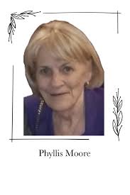 The death has occurred of Phyllis...