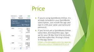 Estimated reading 1 minute or less. Iphone App With Quickbooks Online What Is Quickbooks Online For Iphone And How It Works Quickbooks Online For Iphone Is A Mobile Application That Keeps Ppt Download