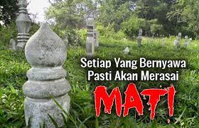 Die.die pom balas aku pom dah tak ingt ape.banyak la aku tanya die.dah lama2 chat ngan die rasa jatuh hati la plak.bile aku dah terus terang yang aku minat die nak didengar die dah ade bf(melepas la aku)tapi ade aku kesah.sampai sekarang aku still tunggu die.aku akan tunggu die sampai ade orang. Pada Akhirnya Kita Akan Mati Wahdah Islamiyah