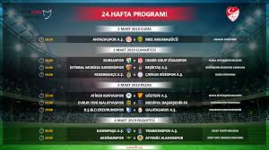 Dünyanın en güzel ligi hakkında güncel bilgiler. Spor Toto Super Lig 23 Ve 24 Hafta Programi Aciklandi Super Lig Haberleri Tff