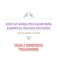 Dalam pembelajaran bahasa inggris, kosa kata kerja bahasa inggris ini sering disebut dengan verb. Kertas Kerja Minggu Bahasa Inggeris