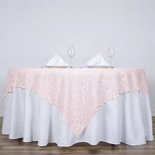 wedding tablecloths and overlays