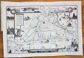 Marthas Vineyard Island Antique Maps And Charts