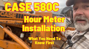 CASE 580C Hour Meter Installation After Tachometer-Hour Meter Cable  Failure, Where To Connect Wires
