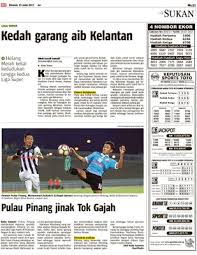 Sofascore also provides the best way to follow the live score of. Kedah Garang Aib Kelantan Klik