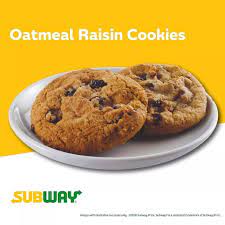 Subway Barbados On Instagram Show Some Love If You Love Subway S Oatmeal Raisin Cookies Subway Raisin Cookies Oatmeal Raisin Subway Oatmeal Raisin Cookies