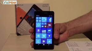 Enter sim card pin if it ask for · 3. Lock And Unlock The Microsoft Lumia 535 Visihow