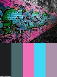 Graffiti Color Palette Cool Color Palette Color Schemes Colour Palettes Graffiti Lettering