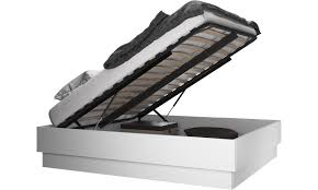 Storage Beds Lugano Storage Bed With Lift Up Frame And Slats Excl Mattress Storage Bed Lugano Modern Bed