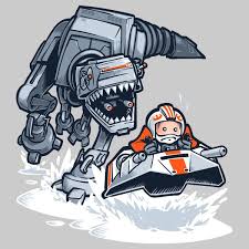 Star Wars And Jurassic Park Mashup Art Jurassic Hoth Geektyrant Star Wars Humor Star Wars Geek Star Wars Art
