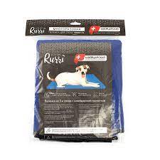 rurri mnogorazovaya pelenka dlya sobak so shvejcarskoj antibakterialnojpropitkoj i membranoj razmer 60 60sm sinyaya kupit po vygodnoj cene v internet magazine chetyre lapy