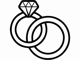 Drawing Wedding Rings Linked Together Wedding Ring Drawing Wedding Ring Clipart Wedding Rings Sets Gold