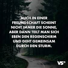 Visual Statements Auch In Einer Freundschaft Scheint Nicht Immer Die Sonne Aber Dann Teilt Man Sich Eben Freunschaft Spruche Freundschaft Visual Statements