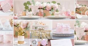 It is in perfect pinterest format, so feel free to pin it for later. Pink Gold Wedding Color Scheme Elegant Wedding Ideas