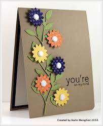 Handmade birthday card with hand lettering. Pin On Cards To Make