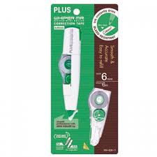 Among the many stationery products, correction tape is one of the flagship products of plus. Plus Corr Tape Set 6mmx6m Wh606 11