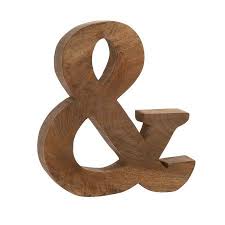 Exceptional And Bold Wood Symbol Walmart Com In 2020 Ampersand Decor Ampersand Wall Art Wood Letters