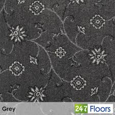 Pikbest has 109622 textured carpet design images templates for free. Grey Floral Patterned Jackson Wilton Woven Carpet Luxury 12mm Pile 4m Wide Ebay