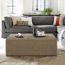 Palmer Seagrass Coffee Table Coffee Table Sectional Coffee Table Unique Coffee Table