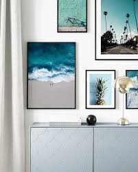 Desenio Posters Online On Instagram Beach Days Are The Best Days Designs Mint Bike 30x40 Cm St Online Wall Art Wall Art Designs Wave Poster