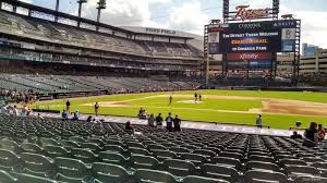 Exact Comerica Park Seating Chart View Seats Comerica Park
