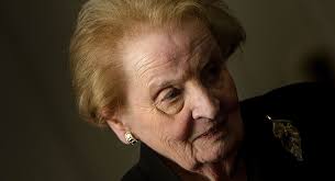She an ironic nickname for someone with no tact or diplomacy, i.e., the opposite of former secretary of state madeleine albright, known. Albright Trump Fits The Mold Of Russia S Useful Idiot Politico