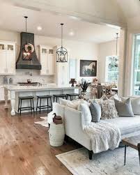 28 Elegant White Kitchen Design Ideas For Modern Home Dream House Ideas Kitchens Farm House Living Room Home Living Room