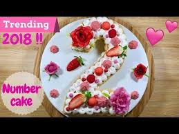 Trending Cake 2018 Cake In Number Shape Alphabet Cake Is Delicioso Youtube Cake Alphabet Cake Number Cakes