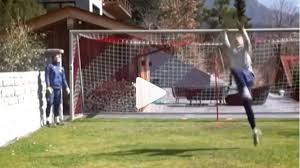 The bayern man also has 41 clean sheets for his national team and completed 13 successful long passes in the last champions league final. Manuel Neuer Trains In His Garden Above Lake Tegernsee And Shows Unusually Openly How He Lives There The Limited Times