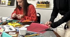 Decoupage Cafe craft workshop