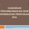 5 cadangan pindaan skim perkhidmatan pensyarah perubatan (du) dan pensyarah pergigian (dug) gred lantikan dipinda daripada gred 45 ke gred 49. 1