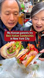 Took mom and dad to the REAL Little Italy of New York, in the Bronx for  lunch. We went to Mike's Deli in Arthur Avenue Retail Market for some  Italian sandwiches. Then,