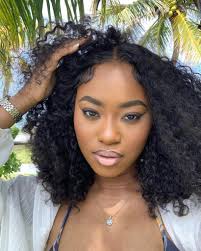 Airy Cap Wear Go Glueless Wig Prebleached Knots Curly And Water Wave Bob  Wig Upgraded 6×5 HD Lace Wig